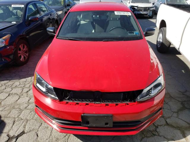 3VWD17AJ0GM406055 - 2016 VOLKSWAGEN JETTA SPORT RED photo 5