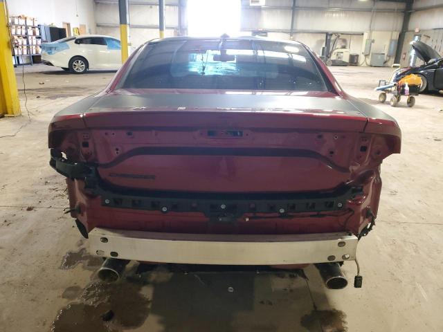 2C3CDXCT0MH594725 - 2021 DODGE CHARGER R/T BURGUNDY photo 6