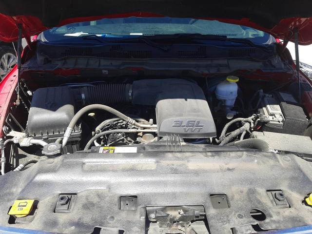 1C6RR6LG9NS169929 - 2022 RAM 1500 CLASS SLT 红色 照片 11