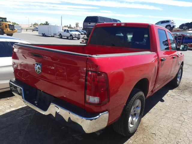 1C6RR6LG9NS169929 - 2022 RAM 1500 CLASS SLT 红色 照片 3