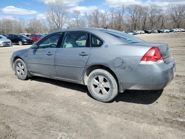 2G1WT58K779118463 - 2007 CHEVROLET IMPALA LT GRAY photo 2