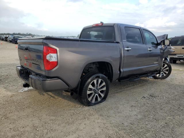 5TFHY5F15MX037518 - 2021 TOYOTA TUNDRA CREWMAX LIMITED GRAY photo 3