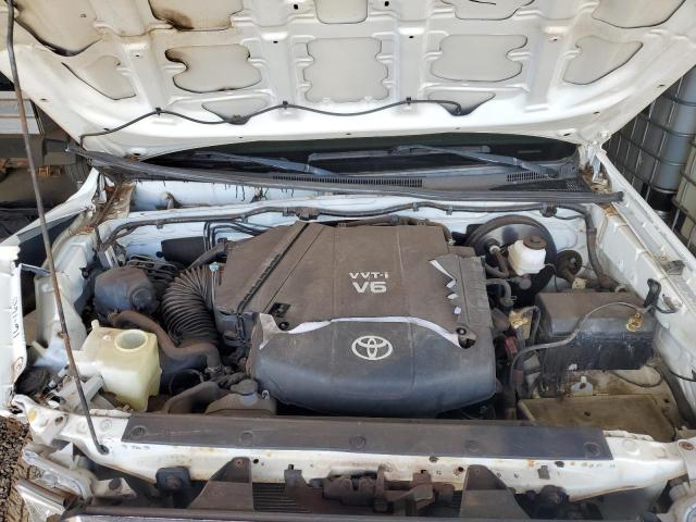 3TMLU4EN2DM116672 - 2013 TOYOTA TACOMA DOUBLE CAB Білий фото 11