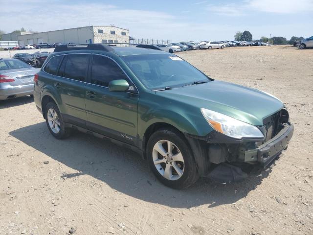 4S4BRCGC7D3269614 - 2013 SUBARU OUTBACK 2.5I PREMIUM GREEN photo 4