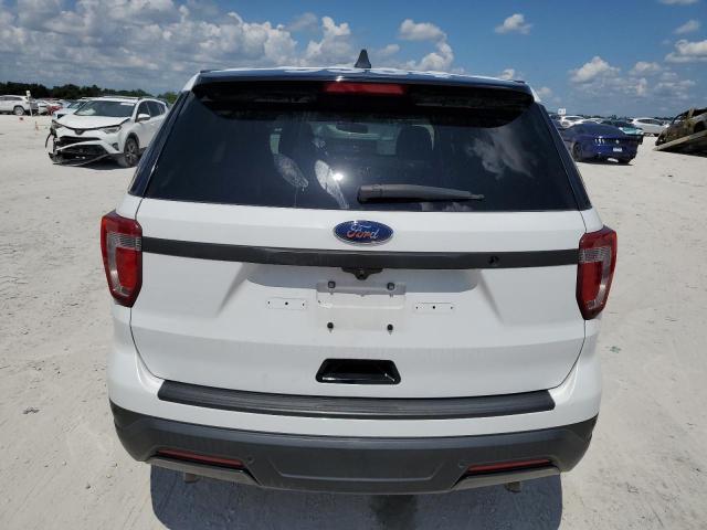 1FM5K8AR6KGA13384 - 2019 FORD EXPLORER POLICE INTERCEPTOR 白色 照片 6