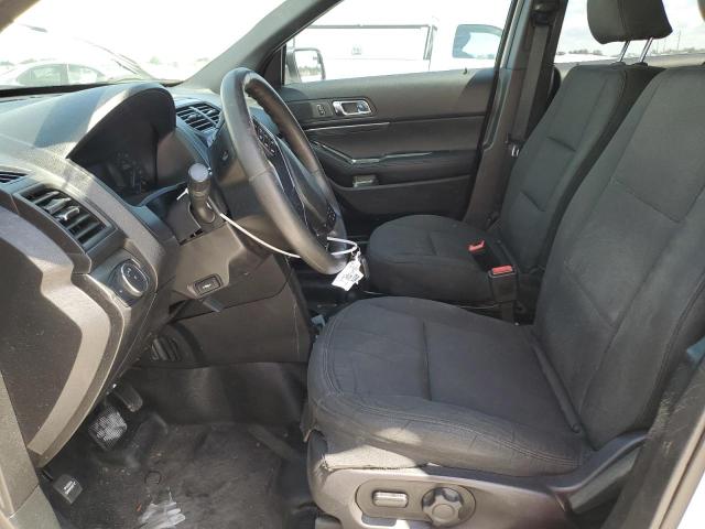 1FM5K8AR6KGA13384 - 2019 FORD EXPLORER POLICE INTERCEPTOR 白色 照片 7