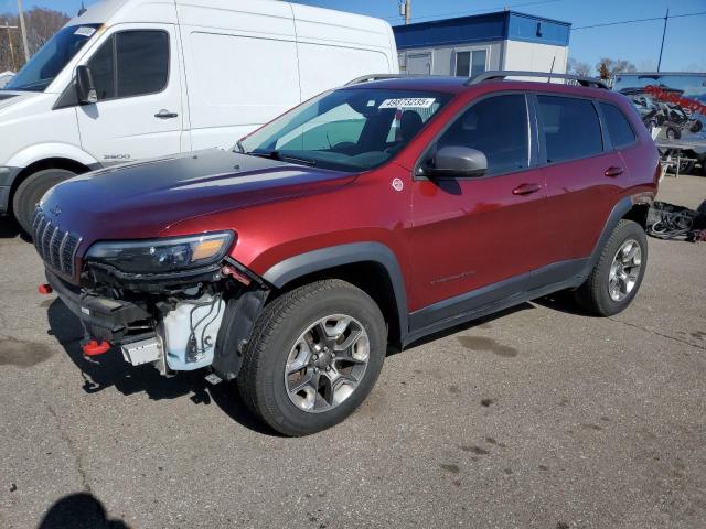 1C4PJMBX2KD362582 - 2019 JEEP CHEROKEE TRAILHAWK RED photo 1