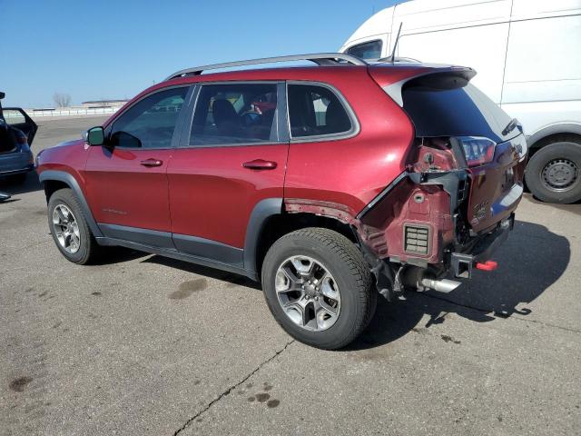 1C4PJMBX2KD362582 - 2019 JEEP CHEROKEE TRAILHAWK RED photo 2