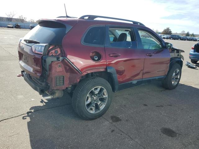 1C4PJMBX2KD362582 - 2019 JEEP CHEROKEE TRAILHAWK RED photo 3