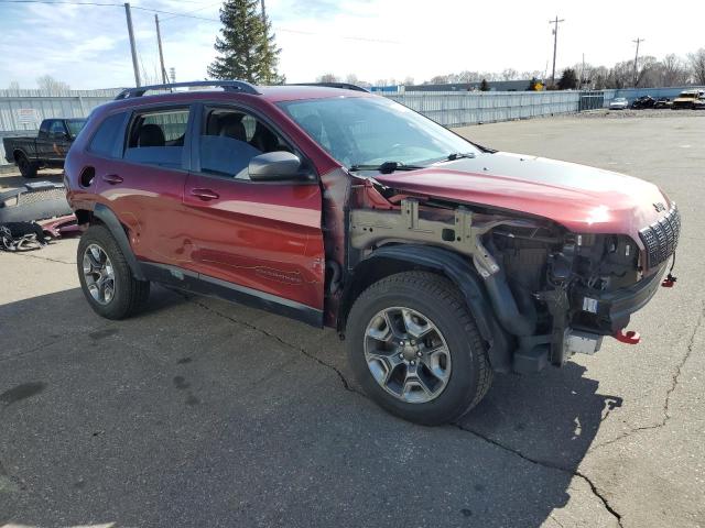 1C4PJMBX2KD362582 - 2019 JEEP CHEROKEE TRAILHAWK RED photo 4