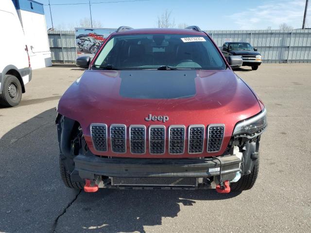 1C4PJMBX2KD362582 - 2019 JEEP CHEROKEE TRAILHAWK RED photo 5