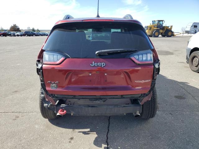 1C4PJMBX2KD362582 - 2019 JEEP CHEROKEE TRAILHAWK RED photo 6