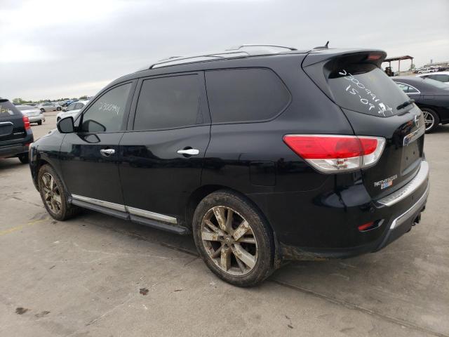 5N1AR2MN0EC684920 - 2014 NISSAN PATHFINDER S BLACK photo 2