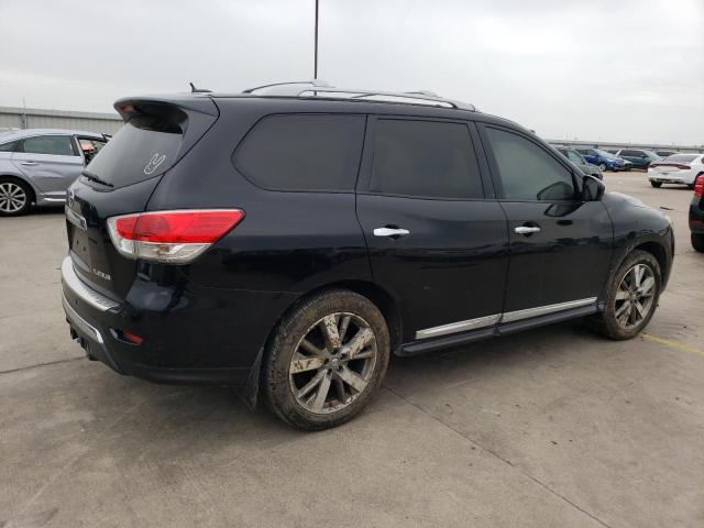 5N1AR2MN0EC684920 - 2014 NISSAN PATHFINDER S BLACK photo 3