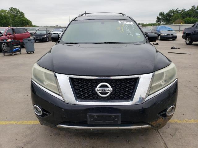5N1AR2MN0EC684920 - 2014 NISSAN PATHFINDER S BLACK photo 5