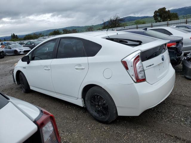 JTDKN3DU3D5632251 - 2013 TOYOTA PRIUS WHITE photo 2