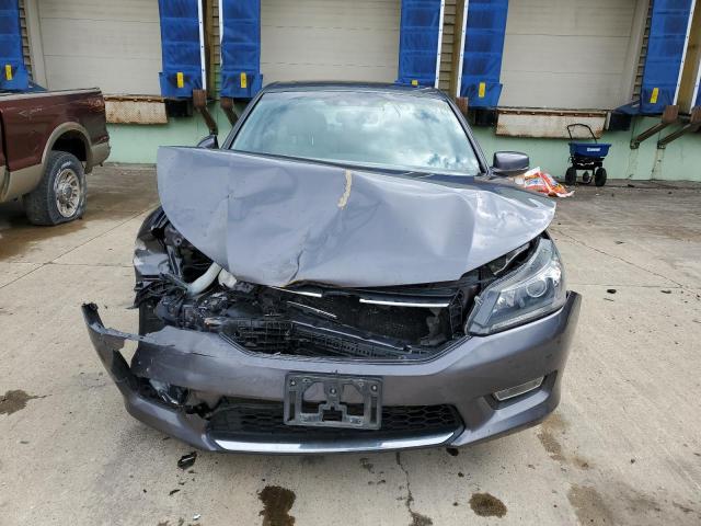 1HGCR2F8XDA172470 - 2013 HONDA ACCORD EXL GRAY photo 5