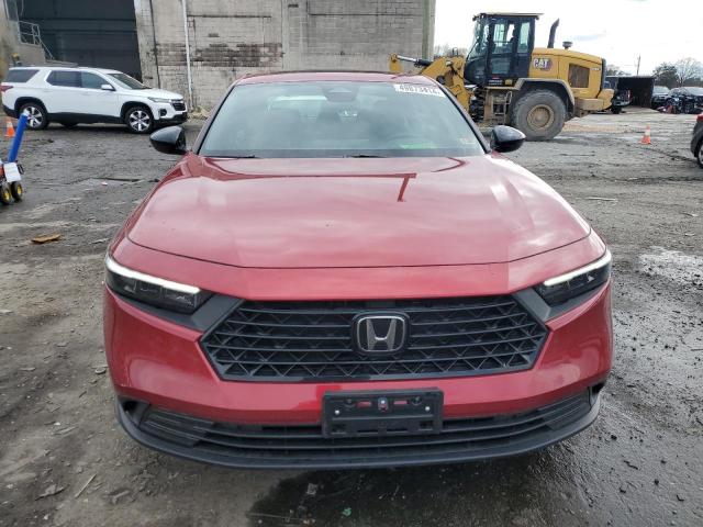 1HGCY2F57PA029800 - 2023 HONDA ACCORD HYBRID SPORT RED photo 5