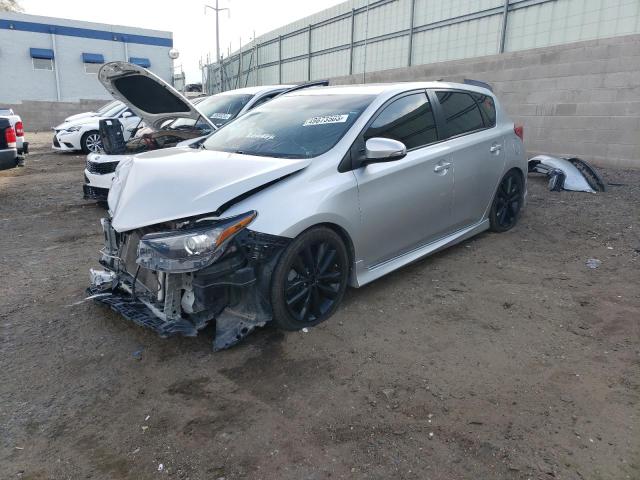 JTNKARJE1JJ558998 - 2018 TOYOTA COROLLA IM SILVER photo 1