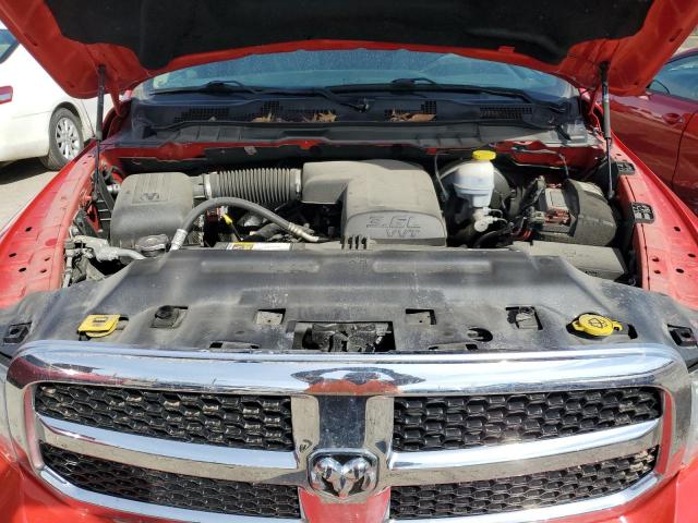 1C6RR7LG2MS532656 - 2021 RAM 1500 CLASS SLT წითელი ფოტო 11