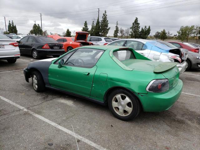 JHMEH626XRS004236 - 1994 HONDA CIVIC DEL SOL SI GREEN photo 2