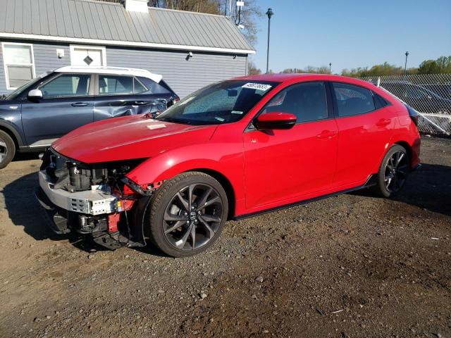 SHHFK7H43KU404708 - 2019 HONDA CIVIC SPORT 红色 照片 1