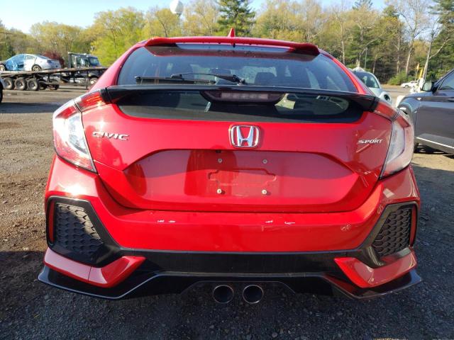 SHHFK7H43KU404708 - 2019 HONDA CIVIC SPORT 红色 照片 6