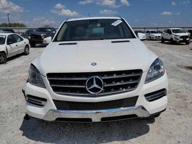 4JGDA5HB0FA597280 - 2015 MERCEDES-BENZ ML 350 4MATIC WHITE photo 5