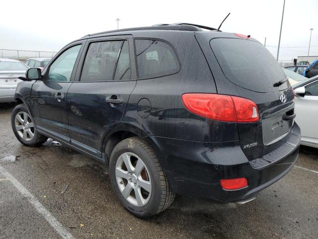 5NMSH13E99H322888 - 2009 HYUNDAI SANTA FE SE BLACK photo 2