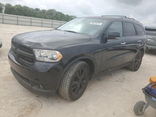 1C4RDJDGXDC680048 - 2013 DODGE DURANGO CREW BLACK photo 1