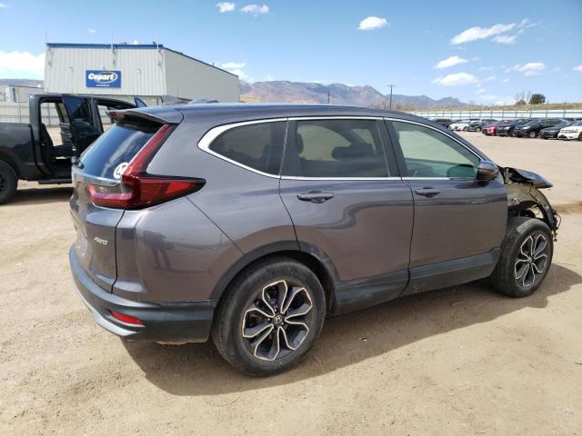 2HKRW2H85MH667019 - 2021 HONDA CR-V EXL GRAY photo 3