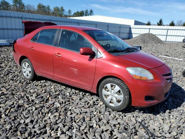 JTDBT923584020079 - 2008 TOYOTA YARIS RED photo 4