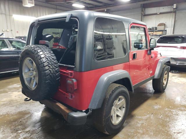 1J4FA69SX3P334234 - 2003 JEEP WRANGLER / RUBICON RED photo 3