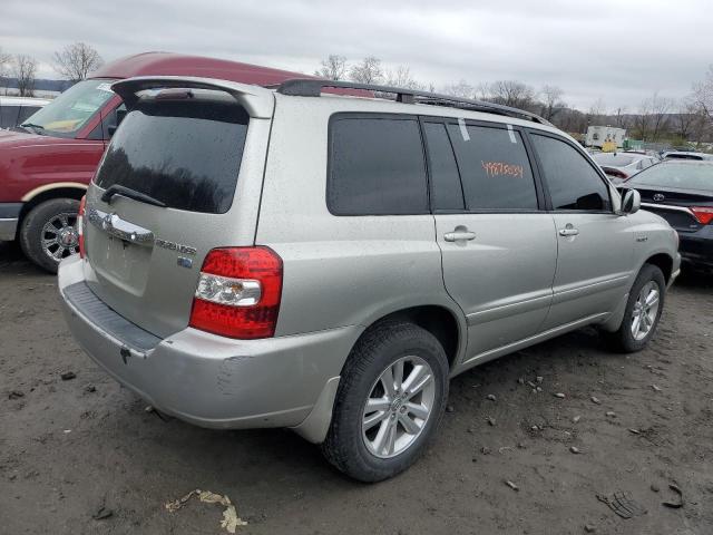 JTEEW21A660022497 - 2006 TOYOTA HIGHLANDER HYBRID SILVER photo 3