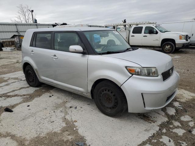 JTLKE50E181000778 - 2008 TOYOTA SCION XB SILVER photo 4