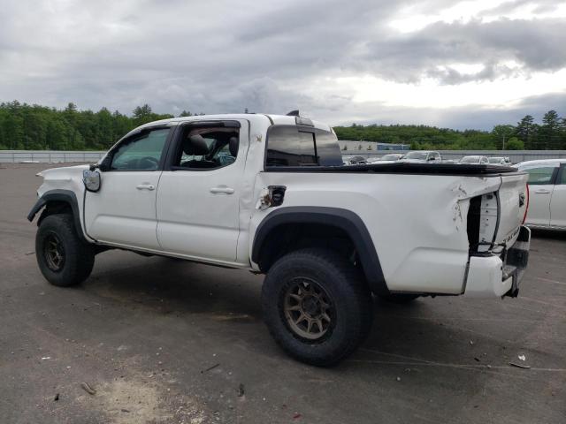 5TFCZ5AN9KX196749 - 2019 TOYOTA TACOMA DOUBLE CAB WHITE photo 2