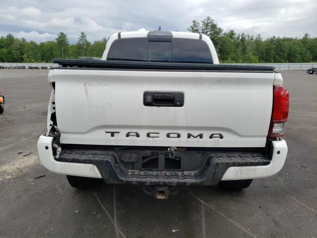 5TFCZ5AN9KX196749 - 2019 TOYOTA TACOMA DOUBLE CAB WHITE photo 6