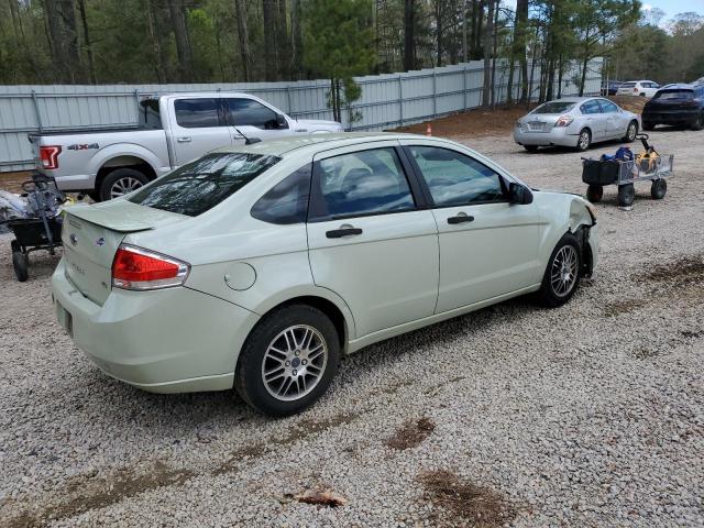 1FAHP3FN4BW105066 - 2011 FORD FOCUS SE GREEN photo 3