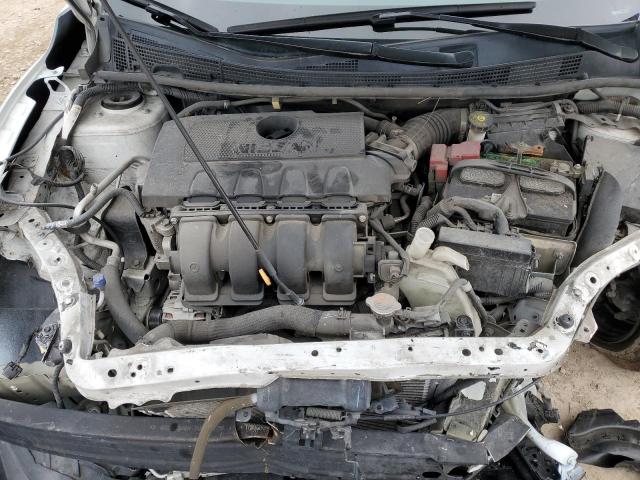 3N1AB7AP9HY313815 - 2017 NISSAN SENTRA S WHITE photo 11