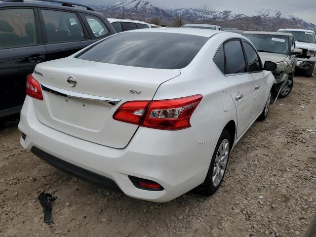 3N1AB7AP9HY313815 - 2017 NISSAN SENTRA S WHITE photo 3