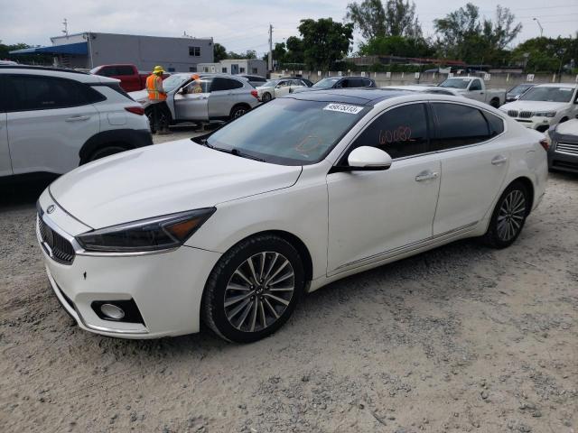 KNALC4J10H5080642 - 2017 KIA CADENZA PREMIUM WHITE photo 1