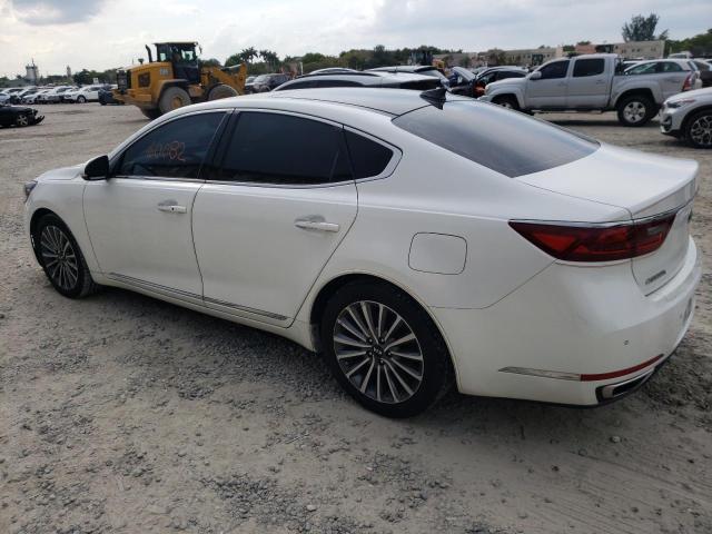 KNALC4J10H5080642 - 2017 KIA CADENZA PREMIUM WHITE photo 2