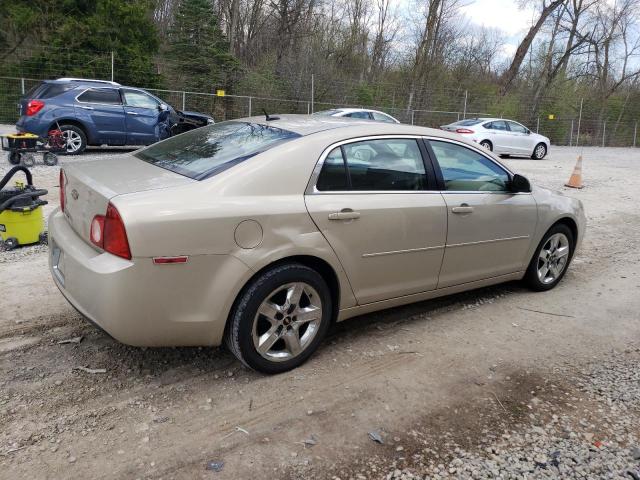 1G1ZC5EB9AF309897 - 2010 CHEVROLET MALIBU 1LT GOLD photo 3