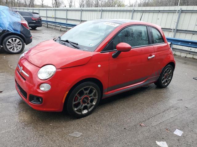 3C3CFFBR9CT171643 - 2012 FIAT 500 SPORT RED photo 1