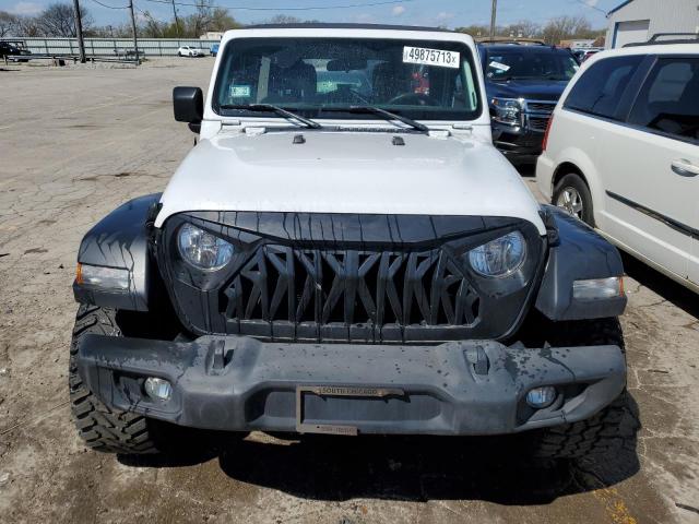 1C4HJXDG0JW150012 - 2018 JEEP WRANGLER U SPORT WHITE photo 5