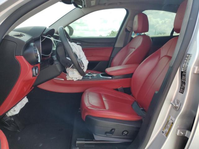 ZASPAJAN4M7D11740 - 2021 ALFA ROMEO STELVIO SPORT Silber Foto 7