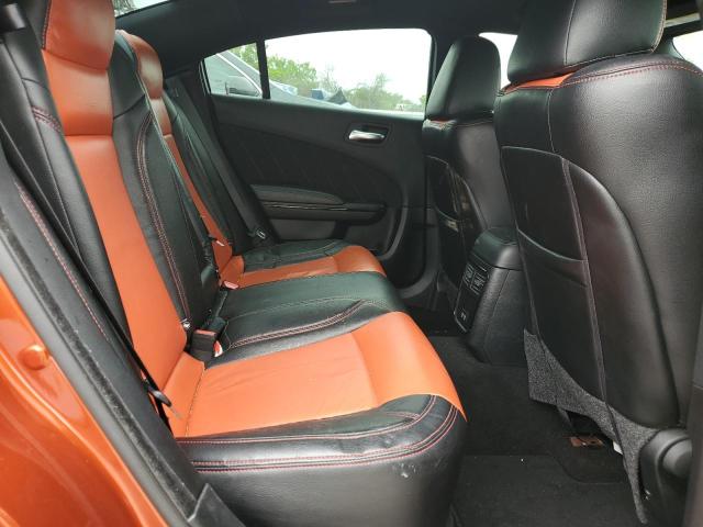 2C3CDXBG6LH177550 - 2020 DODGE CHARGER SXT ORANGE photo 10