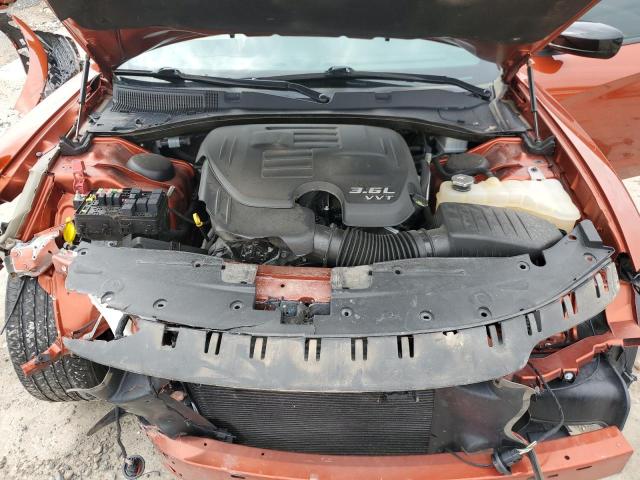 2C3CDXBG6LH177550 - 2020 DODGE CHARGER SXT ORANGE photo 11