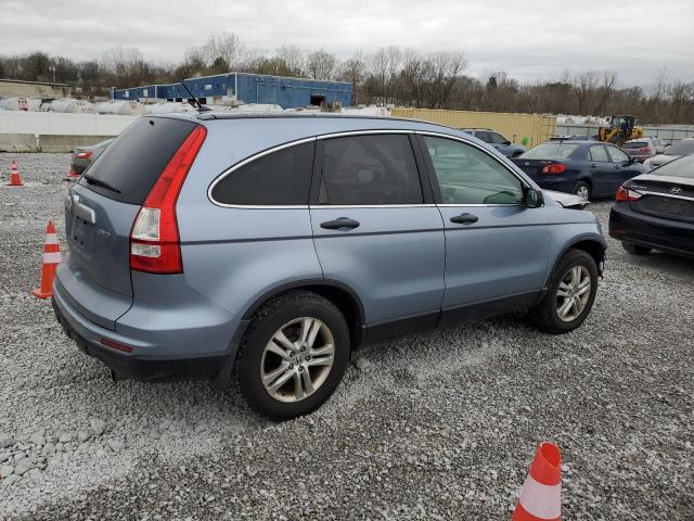 5J6RE4H59AL095765 - 2010 HONDA CR-V EX BLUE photo 3