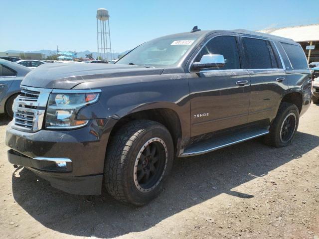 1GNSKCKC2FR572517 - 2015 CHEVROLET TAHOE K1500 LTZ CHARCOAL photo 1